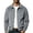 Gray, variant on YODETEY Men's Classic Button Down Corduroy Bomber Jacket, Ribbed Corduroy Lightweight Casual Outerwear for Men,Size S-3XL