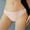 Beige, variant on Thongs for Women Silk Seamless Underwear Low Rise High Slit Lightweight Soft T Back Thongs