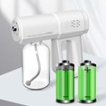 thumbnail image 2 of 380ml Handheld Nano Sanitizer Spray Fogger - Spray, luz azul, USB inalámbrico, rociador eléctrico para jardín, viaje, hogar, hotel, oficina Gloria Nebulizador de luz azul, 2 of 9
