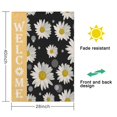 thumbnail image 5 of Spring Summer Daisy Garden Flag 28x40 Inch Double Side for Outdoor Courtyard Garden Decor Flowers Welcome Holiday Flag for Outside Decoration, 5 of 6