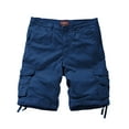 thumbnail image 6 of Matchstick Men's Cotton Cargo Shorts Loose Utility Outdoor Shorts with Multi Pockets, Sizes S-6XL, 6 of 7