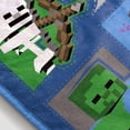 thumbnail image 3 of Minecraft Monster Hunters Icons 62 x 90 Throw Blanket, 3 of 3