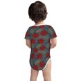thumbnail image 5 of Daiia Ladybug Printed Unisex-Baby Short Sleeve Onesies Bodysuits Baby Climbing Clothes Soft and Comfortable Romper with Expandable Shoulder Design-12 Months, 5 of 8