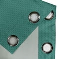 thumbnail image 4 of Ambesonne Teal Grommet Curtain, Knitting Sewing Hobby, 50" x 72", Teal, 4 of 6