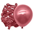 thumbnail image 5 of Leaveforme 50Pcs 5 Inches Metallic Balloon Shiny Multi-colors Thicker Leakproof Anti-burst Scene Layout Tear-resistant Wedding Party Decor Latex Balloon for Indoor, 5 of 7