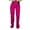Hot Pink, variant on WREESH Womens High Waisted Cargo Pants Fashion Casual Long Pants with Pocket Hot Pink