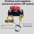 thumbnail image 4 of 12V/24V Battery Disconnect Switch, Heavy Duty Pure Copper Battery Cut Off Switch for Car, Truck, RV, Tractor, 4 of 8