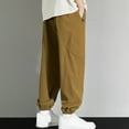thumbnail image 4 of SnZhen Pants for Man Men's Casual Daily Outdoor Beach Lightweight Breathable Pants, 4 of 7