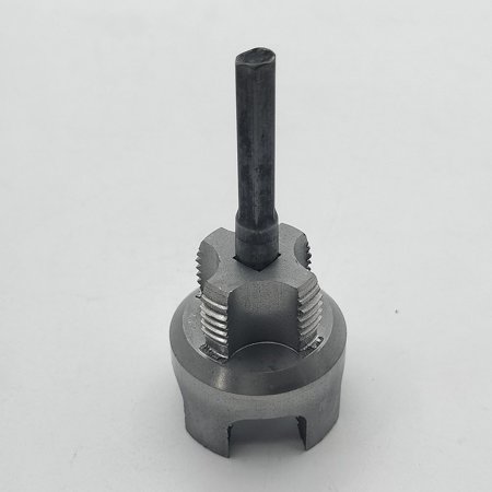 PPR Water Pipe Threading Tool for 3/4 Inch Pipes – Internal & External Thread Die Cutter, Metal Construction, 25 mm, Gray
