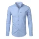 thumbnail image 1 of Camisa Casual De Manga Larga De Corte Regular Para Hombre, 1 of 8