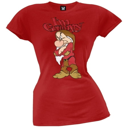 Snow White - I'm Grumpy Juniors T-Shirt