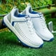 thumbnail image 5 of Zapatillas de golf para hombre, impermeables, para entrenamiento deportivo al aire libre, con 8 clavos., 5 of 5