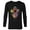 Black, variant on Ant-Man and the Wasp: Quantumania 3 Heroes Icon - Long Sleeve T-Shirt for Men - Customized-White