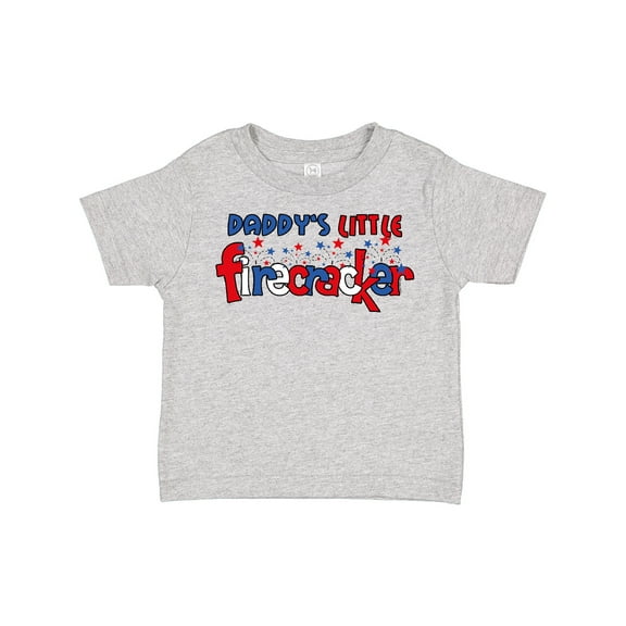 Inktastic Daddy's Little Firecracker Boys or Girls Toddler T-Shirt