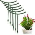 thumbnail image 5 of Plant Support Stakes For Indoor Plants 1 Pack Half Round Plant Stakes Plastic Snake Plant Support Plant Sticks Support Tall Plant Stakes For Indoor Plants 5.9x5.9 Inch, 5 of 5