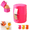 Hot Pink, variant on Egg Shell Opener, Egg Shell Cutter, New Handheld Egg Opener for Hard Boiled Eggs, Egg Cracker Tool for Raw Egg, Stainless Steel Eggshell Breaker Eggs Shell Cutter(Orange)