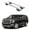 Silver, variant on ERKUL Roof Rack Cross Bars for GMC Yukon, Yukon XL 2021-2025 | Aluminum Crossbars with Anti Theft Lock for Rooftop | Compatible with Flush Rails - Silver