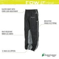 thumbnail image 4 of frogg toggs Pantalon de Crapaud Réfléchissant pour Femmes, Noir, Moyen, 4 of 4