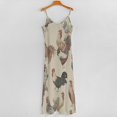 thumbnail image 5 of Chicken Pattern Sleeveless Dress Loose Women's Dress Dresses Luxury Evening Dresses, 5 of 9