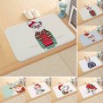 thumbnail image 3 of Christmas Bathroom Mat Non-slip Lovely Entry Door Mat Bath Mat for Home, 3 of 9