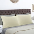 thumbnail image 2 of PiccoCasa Soft Microfiber Zippered Pillowcase Set of 2, King Khaki, 2 of 7