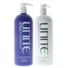 Unite Blonda Toning Shampoo and Daily Conditioner 33.8oz/Liter Duo