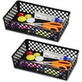 thumbnail image 2 of Officemate Achieva Recycled Supply Basket, Large, 2/Pack (26202), 2 of 2