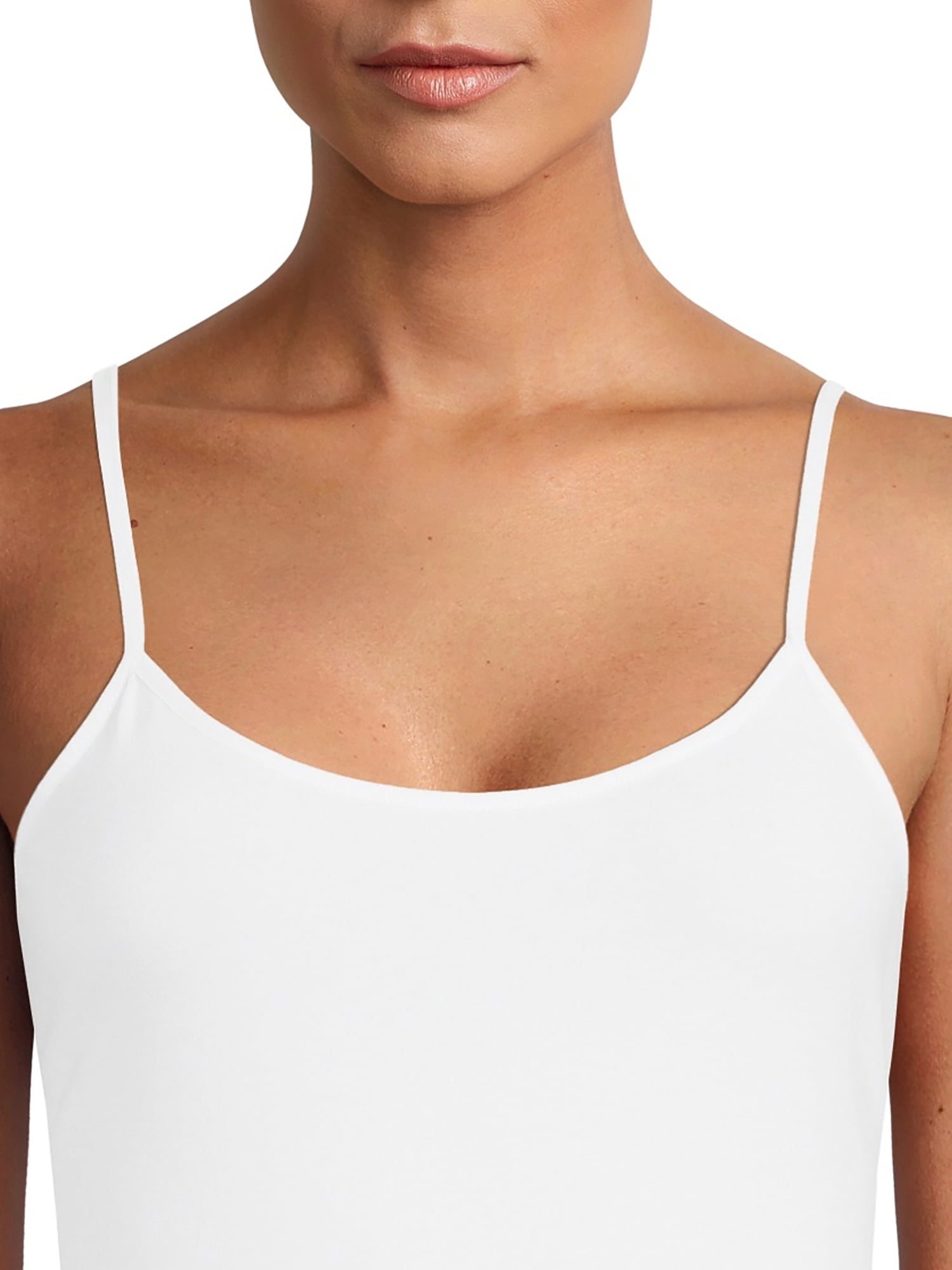 Time and Tru Women's Cami with Adjustable Straps, Sizes XS-XXXL