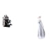 thumbnail image 1 of Adorno De Estatua De Cámara De Resina Y Figura De Niña Nórdica De Porcelana, Accesorio Decorativo Moderno Para Armarios, Estantes, Escritorios, Familiares, Amigos Y Bar., 1 of 8