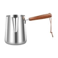 thumbnail image 1 of Turkish Coffee Pot Butter Warmer Milk Warmer for Restaurant Household Office 600ml, 1 of 8