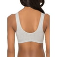 thumbnail image 3 of Fruit of the Loom Womens Comfort Front Close Sport Bra with Mesh Straps, Style FT715, 3 of 7