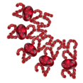 thumbnail image 1 of Red Alloy Nail Charms 5Pcs for Decoration 2025-Shaped Nail Art Charms, 1 of 4
