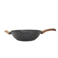 thumbnail image 4 of Westinghouse Wok Antiadherente de Mármol Negro Madera 32cm WCCW0085032MBB negro, 4 of 6