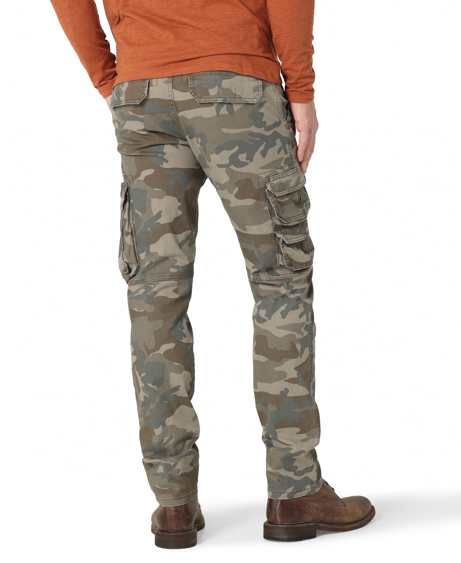 Wrangler® Men's Stretch Taper Leg Regular Fit Cargo Pant
