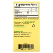 ChildLife Essentials ChildBiotics Probiotics with Colostrum: Gut Health Support for Kids, Natural Mixed Berry Flavor, 92 Chewable Tablets