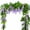 Lilac, variant on 2X7FT Artificial Wisteria Vine Garland Foliage Plant Trailing Flower Home Decor