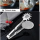 thumbnail image 5 of Billuyoard Pinzas de cocina de acero inoxidable, 2 uds., Clip para barbacoa, ensalada, pan, cocina, pinzas para servir comida, restaurante, carpeta de Cocina y Comedor 1# Billuyoard HA004085-01, 5 of 6