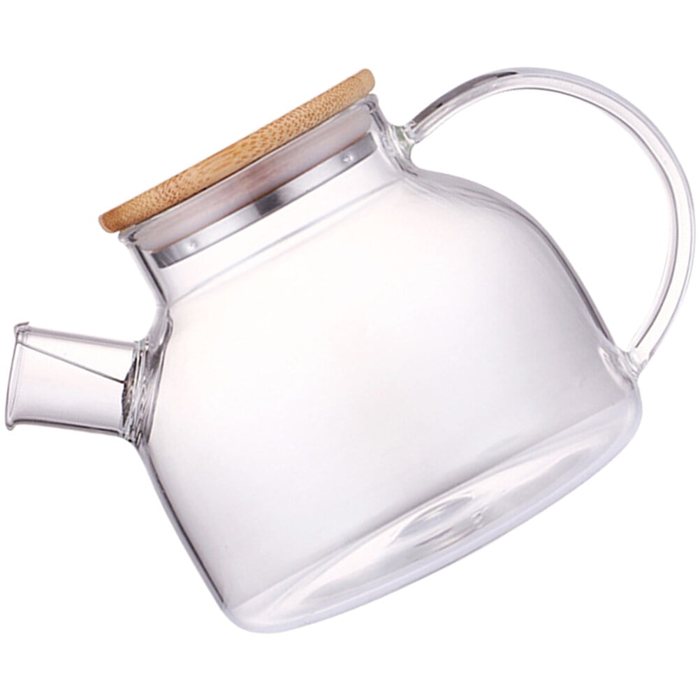 Hjn Glass Water Pitcher Glass Jug Water Teapot with Handle for Family-1500Ml