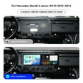 thumbnail image 4 of ZWNAV Dual 9.1 inch Screen Car Radio For Mercedes-Benz E 4-doors W212 2012-2014 Android 15 Multimedia Player GPS Navigation Auto DSP Stereo Host, 4 of 12
