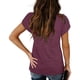 thumbnail image 5 of Blusa con manga de pétalo y cuello en V, blusa de encaje de guipur con ribete de encaje de manga corta, blusa para mujer y niña, 5 of 5