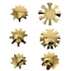 thumbnail image 5 of EeaseMX Cortauñas francés de acero inoxidable, 6 unidades, para manicura francesa, 5 of 7