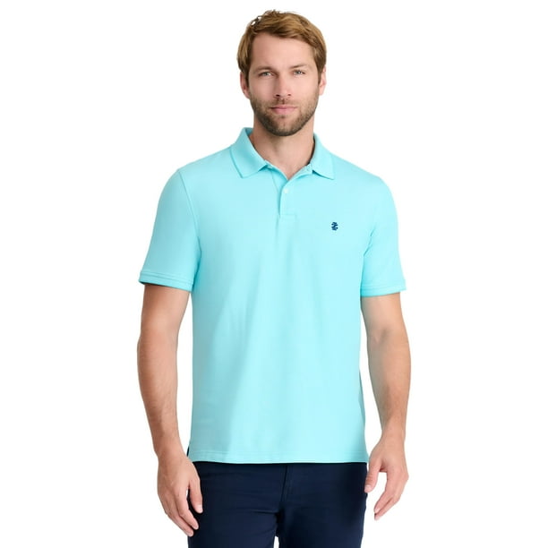 Polo IZOD Advantage Performance Azul Radiance para Hombre Talla M