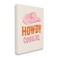 thumbnail image 4 of Stupell Industries Howdy Cowgirl Phrase Typography Painting Gallery Wrapped Canvas Art Print Wall Art, 24 x 30, 4 of 8