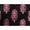 thumbnail image 4 of oneOone Cotton Poplin Fabric Leaves & Floral Block Print Sewing Fabric BTY 42 Inch Wide, 4 of 4