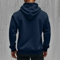 thumbnail image 5 of Men's Clothing Hoodie Men's Hoodie Sweatshirts Workout Athletic Hoodies Long Sleeve Quarter Zip Pullover Sweatshirt with Kanga Pockets, 5 of 7