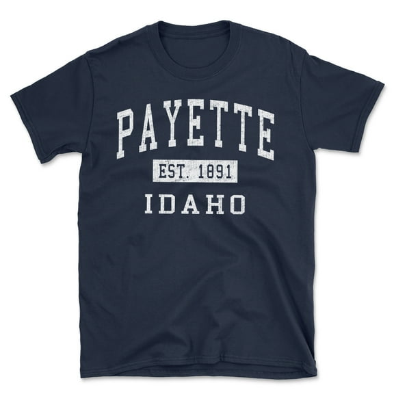 Payette Idaho Classic Established Men's Cotton T-Shirt