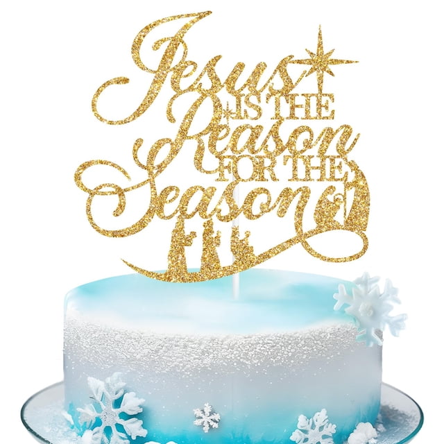 Cake Topper Zatain Jesus es el motivo de la temporada
