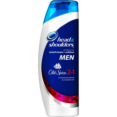 head & shoulders Old Spice 2-in-1 Pellicules Shampooing et revitalisant pour les hommes, 8,45 fl oz