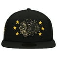 thumbnail image 2 of Men's New Era  Black Chicago Blackhawks Military Appreciation Digital Camo Stars 59FIFTY Fitted Hat, 2 of 5
