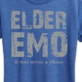 thumbnail image 3 of Instant Message - Elder Emo Never A Phase  - Women's Short Sleeve Graphic T-Shirt, 3 of 6